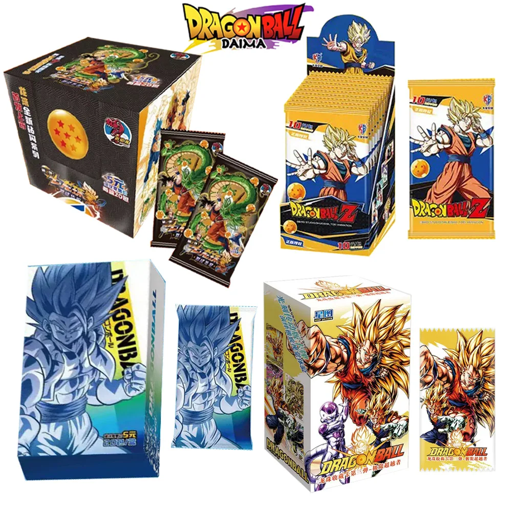

New Dragon Ball Card Super Fighter Akira Toriyama Memorial Edition Embossed Bronzing Craft Collection Card Boy Gift Toy