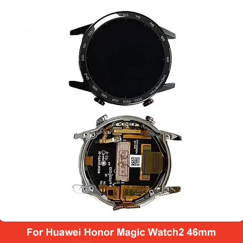 For Huawei Honor Magic Watch2 46mm MNS-B19/B39 Brand new screen assembly with frame For Honor Magic Watch 2 Display Replacement