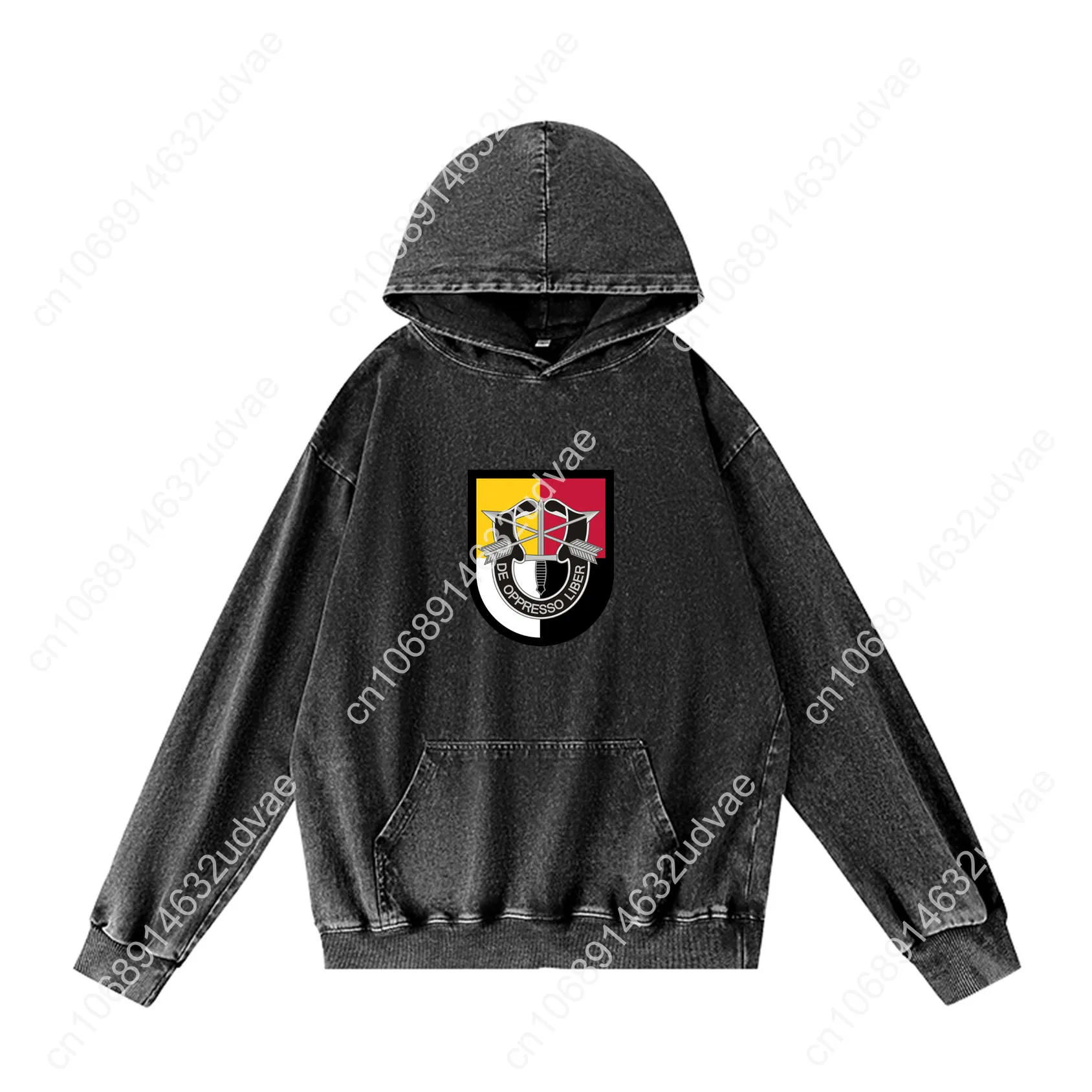 US Special Forces 3rd Special Forces SFG Hoodies Retro Sweatshirt met capuchon Man Vrouw Tiener Pullover Sweatshirt Aangepaste tops