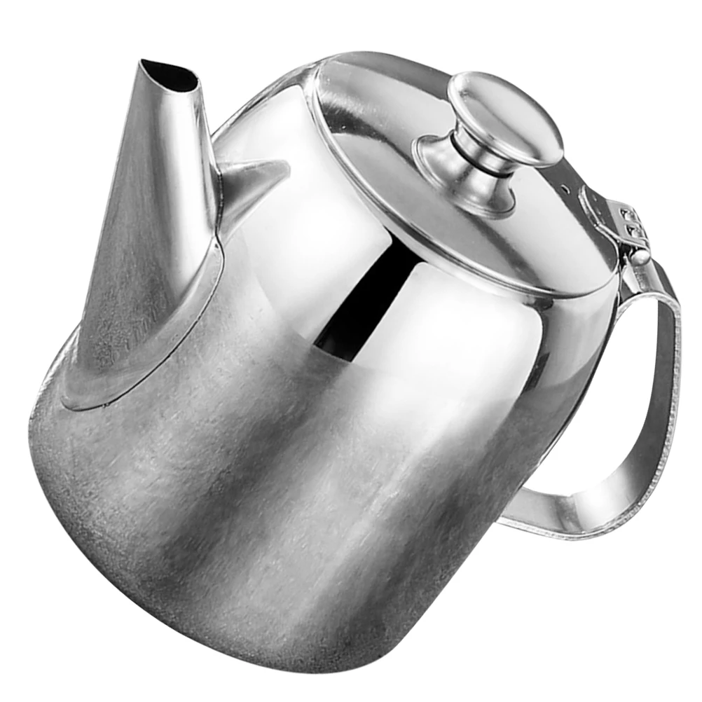 

Stainless Steel Tea Kettle Small Modern Teapot For Stovetop Coffee Pot Household Travel Kettle Desktop Decor Tearoom Supplies