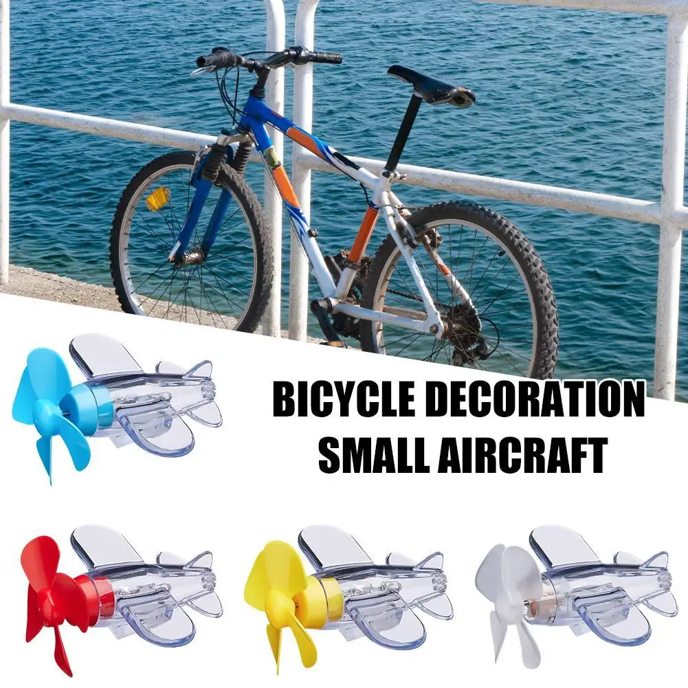 

Propeller Aircraft Bicycle Motorbike Handlebar Decoration Wind Powered Airplane Cycling Riding Accessories