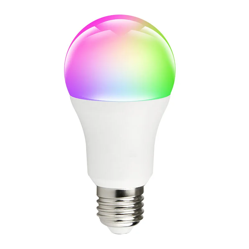 A60 E26 9W 10W Wireless RGB Multicolor Dimmable Color Changing Zigbee Led Alexa Bulb Smart Light