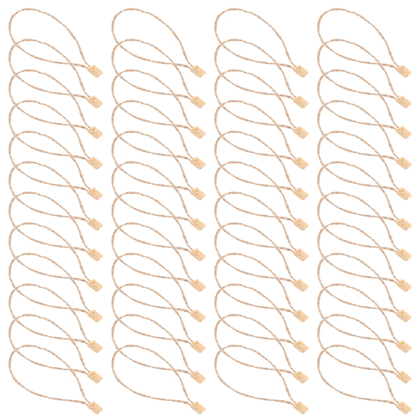 

1000pcs Tag Rope Durable Plastic Locker String Tie For Clothes Label Price Tags Hanging Lightweight Easy Use String Line For