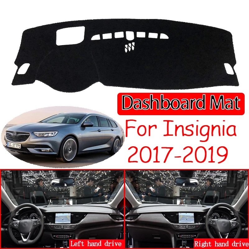 Sunshade Dashmat Protect Carpet Accessories Vauxhall Holden MK2 for Opel Insignia B 2017 2018 2019 Anti-Slip Mat Dashboard Pad