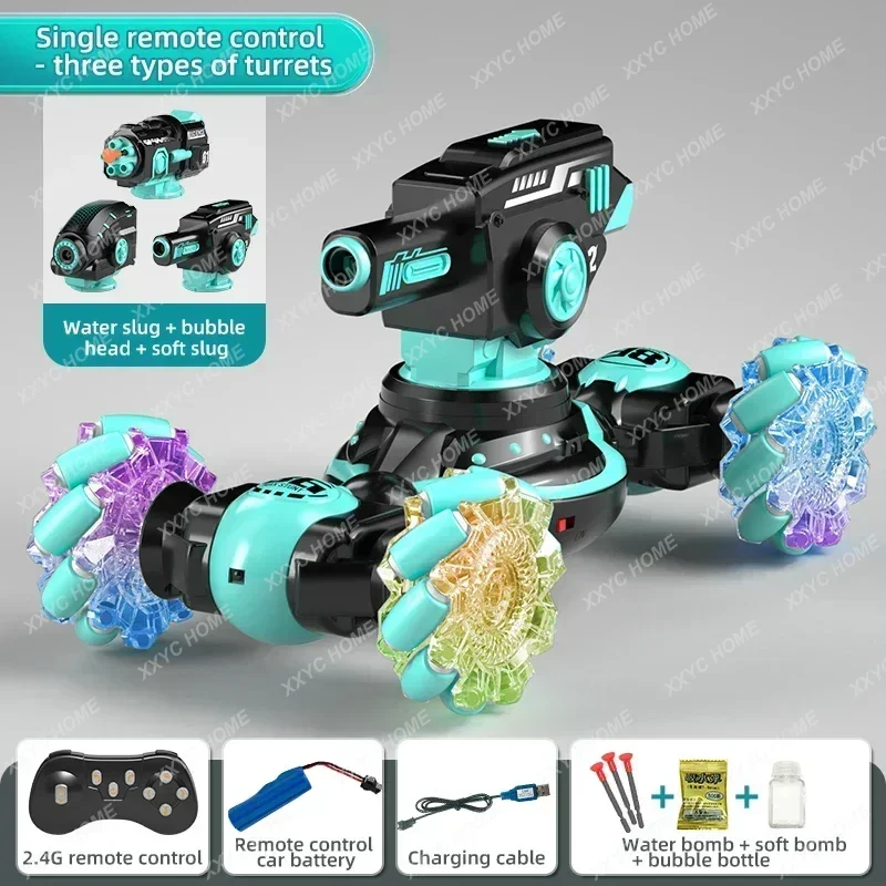 4WD Rc Tanks Drift Rc Panzer Can Launch Water Bombs Radio Controlled Tanks Mens Children's Toy World of Tanks Gesture Buggy Toys