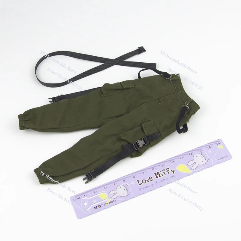 CHILI SPEELGOED CL003 1/6 Vrouwelijke Soldaat Zakken Ontwerp Trendy Tooling Broek Zwart Wit Korte T-shirt Kleding Accessoire Voor 12 "Body