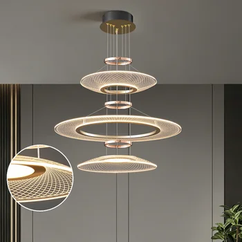 Modern Staircase Pendant Chandelier 1
