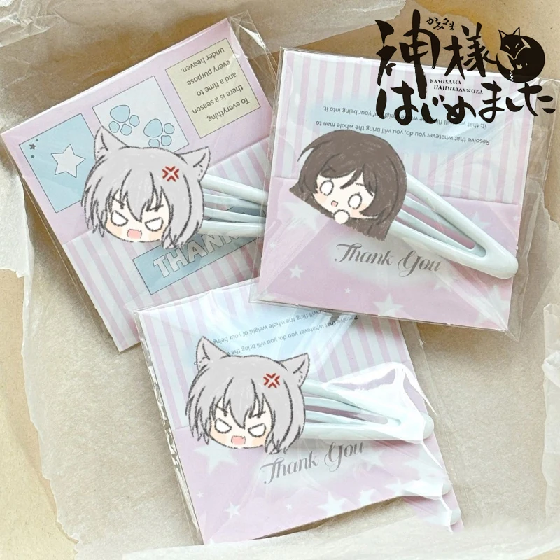 Anime Kamisama Love Tomoe Momozono Nanami Cosplay Headwear Kawaii Acrylic Hairclip Hairpin Girls Jewelry Hair Accessory Prop