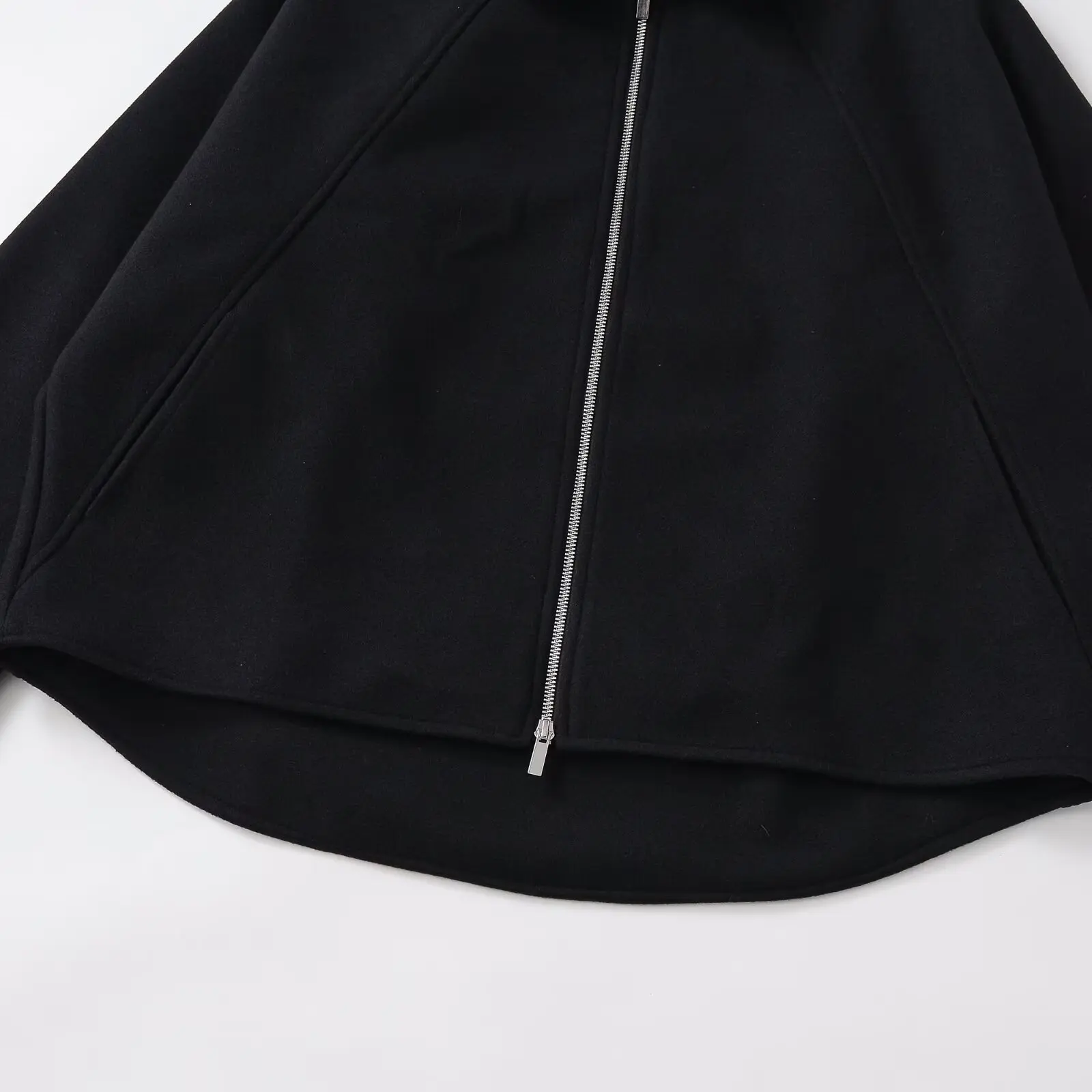 Giacca Versatile e Alla Moda JNLEAOG da Donna con Zip in Tessuto Misto Novità Autunnale Manica Lunga Vestibilità Aderente in Fibra di Poliestere