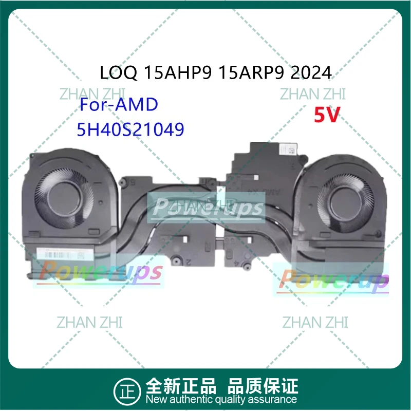For New Original Laptop CPU/GPU Cooler Heatsink&Fan For Lenovo LOQ 15AHP9 15ARP9 2024 83DX 83JC 5H40S21049 5H40S21051 5H40S21053