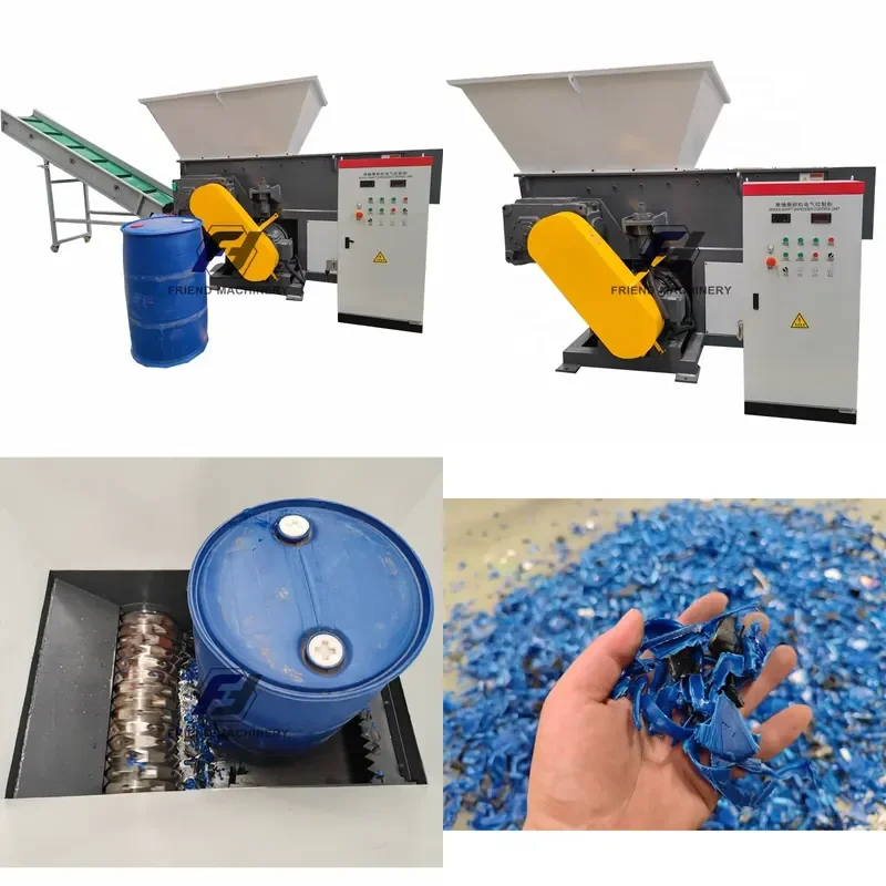 2026 CE Single Shaft Shredder for Plastic/shredder/plastic Recycling Machine/Hard Plastic Shredder