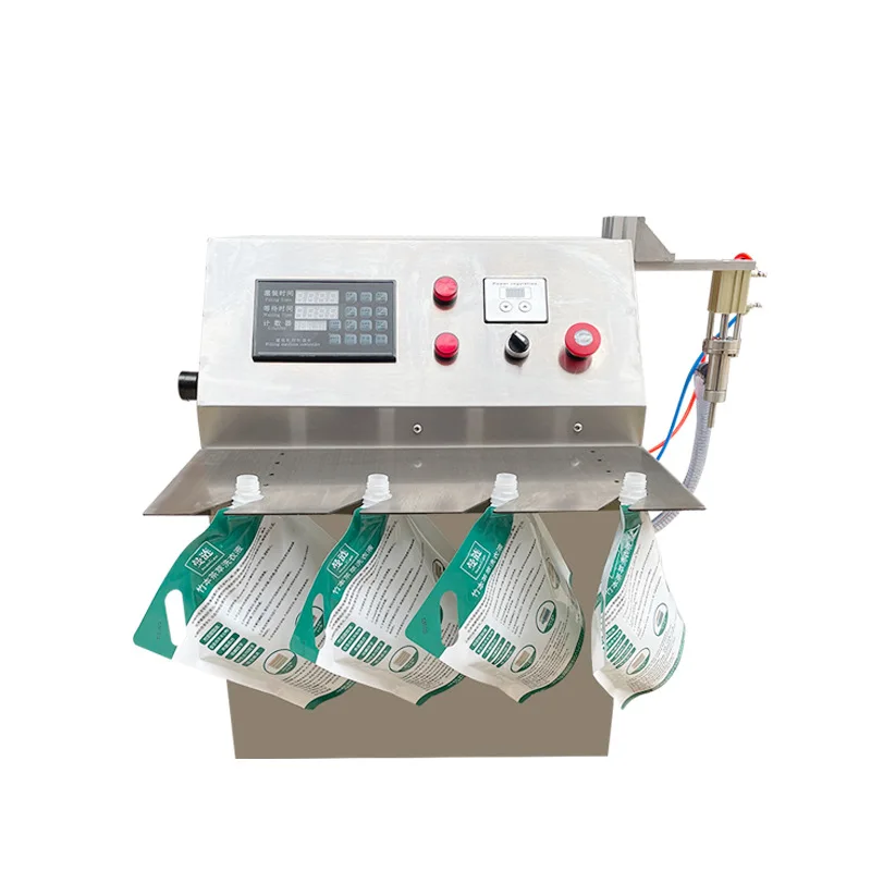 

Single head pneumatic large flow self-priming bag liquid filling machine laundry detergent detergent shower gel bottle