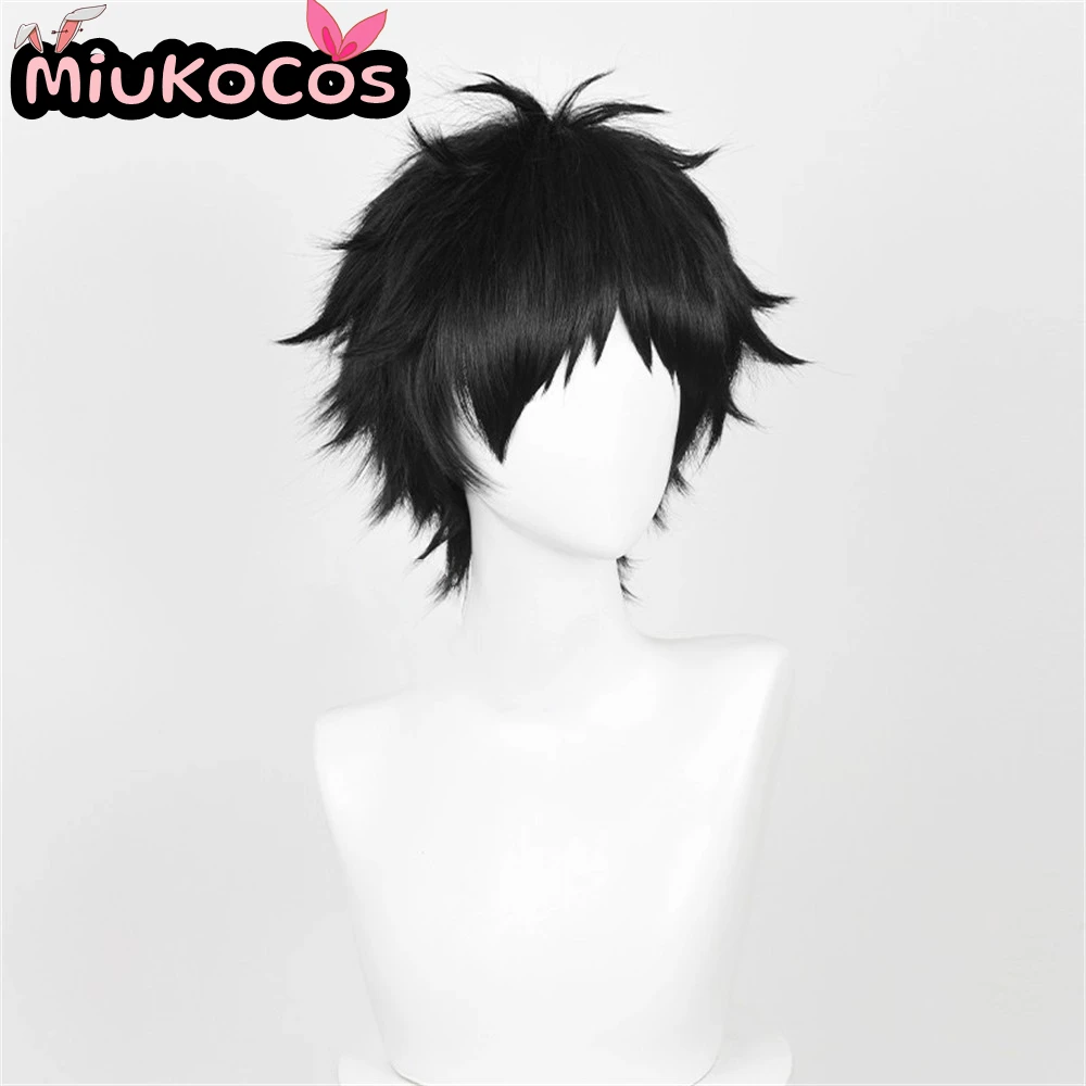 IN STOCK Keiji Akaashi Cosplay Wig MiukoCosplay Anime Haikyu!! Cosplay 3