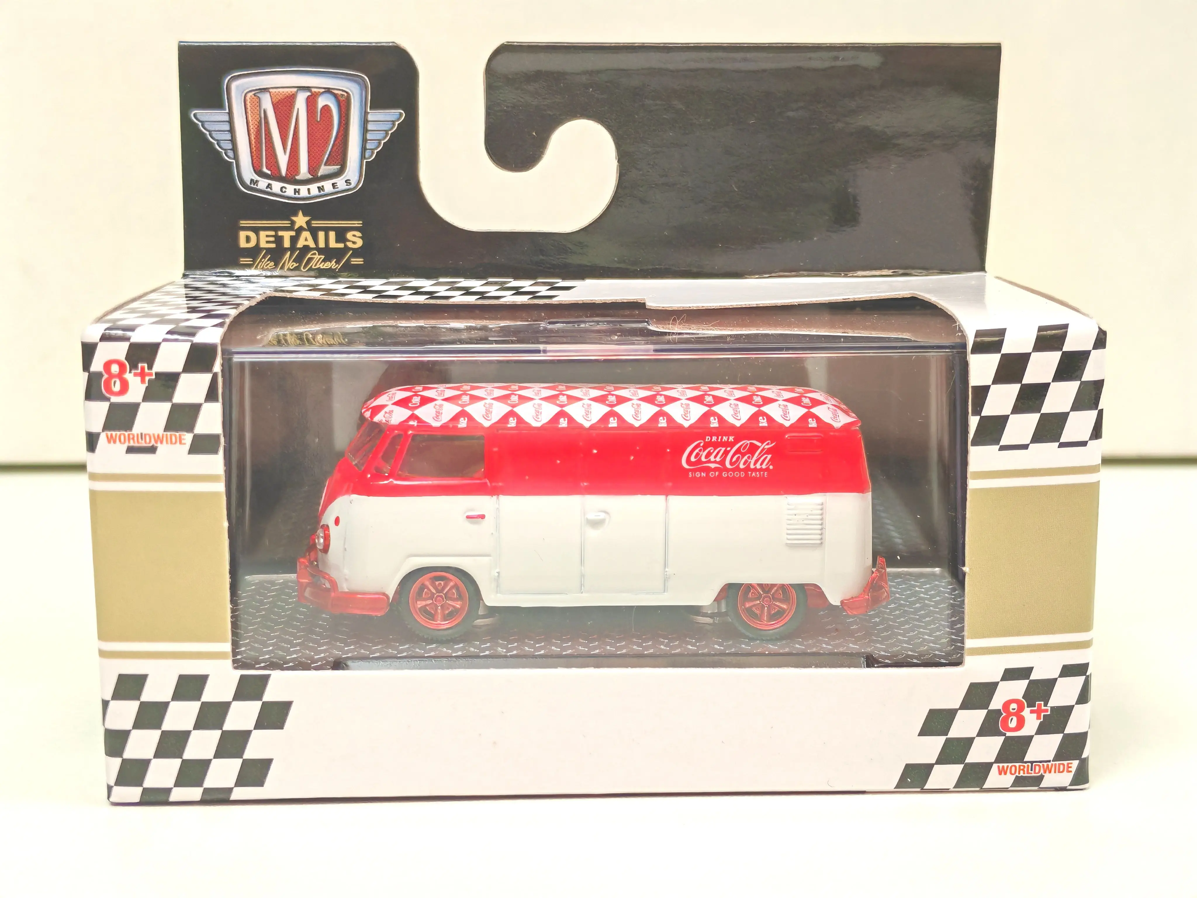 

M2 Machines 1/64 1960 Delivery Van A41 Red hub Die-cast Alloy Car Model Collection Gift Toy