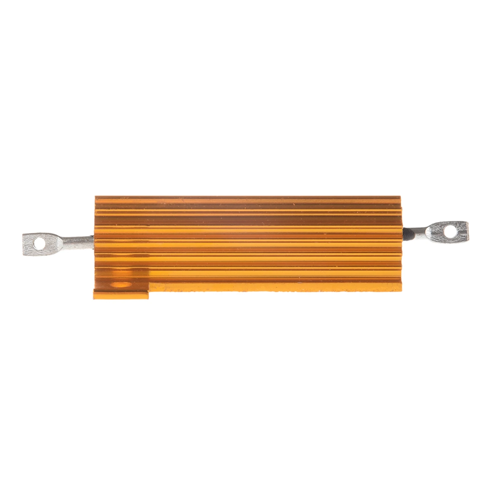 

【Hot-Selling!】4X 50 Watt 8 Ohm 5% Aluminum Housed Wirewound Power Resistor Gold Tone