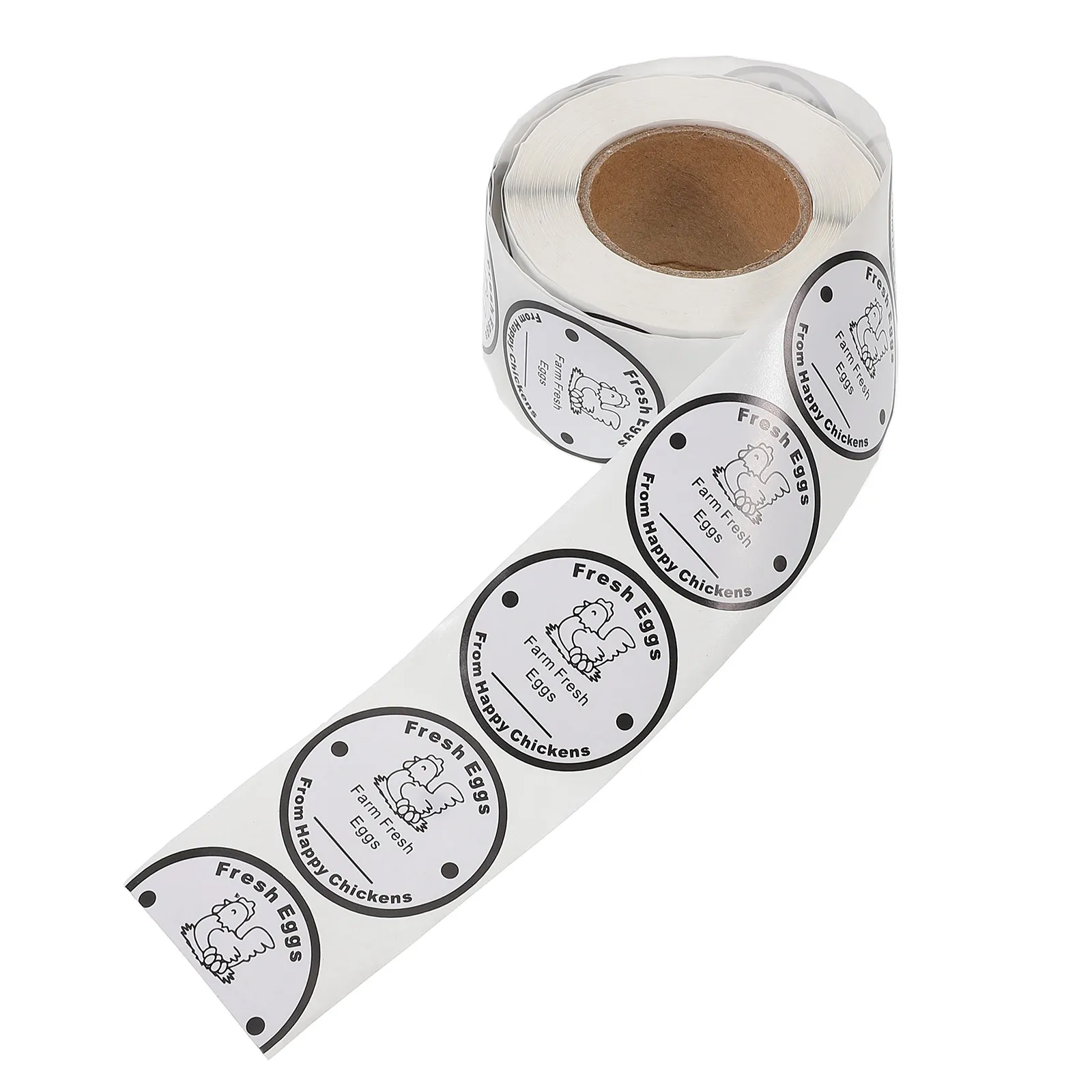 

1 Eggs Carton Labels 3.81 Cm Round Farm Egg Stickers for Farmer Use Egg Packaging Stickers Decorative