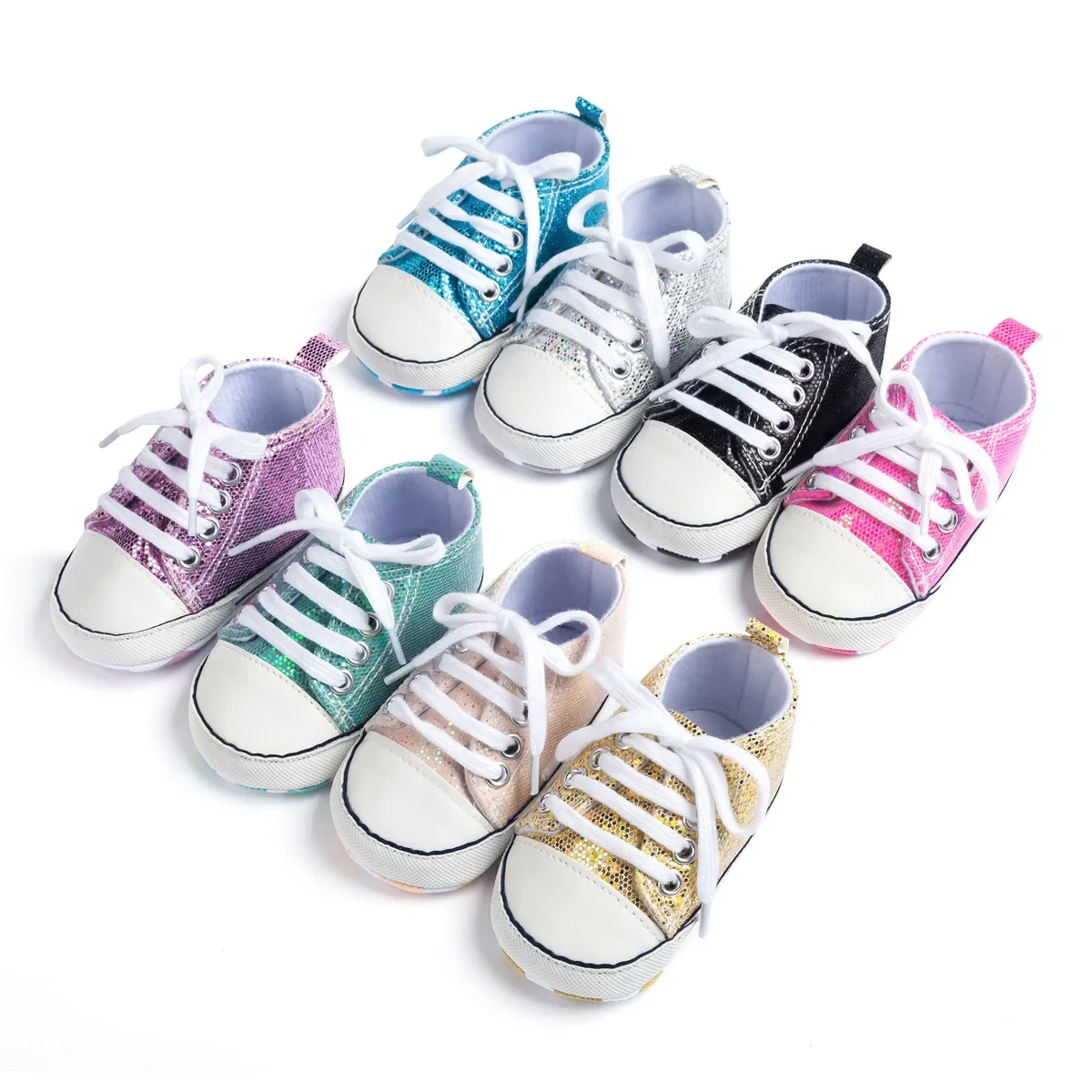 Print Canvas Baby Sports Sneakers For Newborn Baby Boys Girls First Walkers Shoes Infant Toddler Soft Sole Baby Shoes