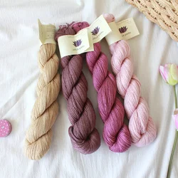 1*55g Silky Cashmere Fingering Weight  Yarn  Shiny Soft  Great for Shawl, ScarvesTop and Craf Projects