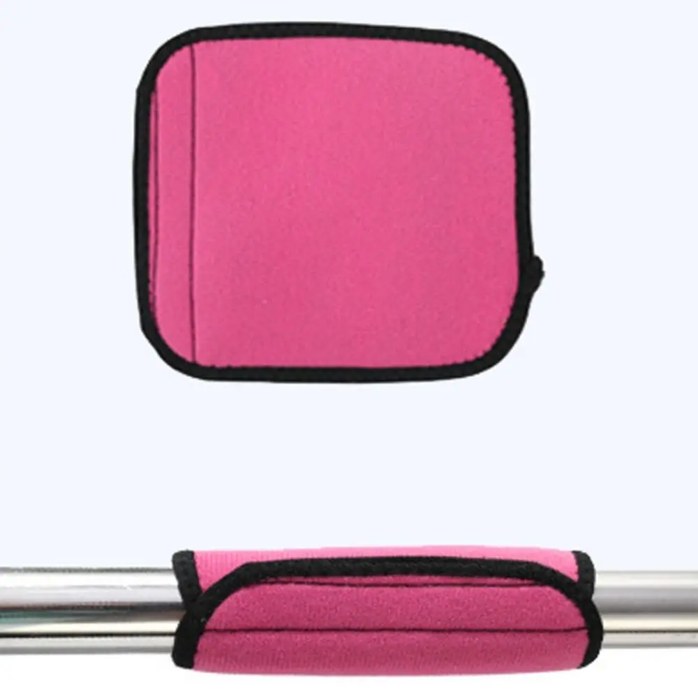 Comfortable Non-Slip Barbell Pad Sponge Cushion Soft Pads Horizontal Bar Handle Cover PU Material Pure Color