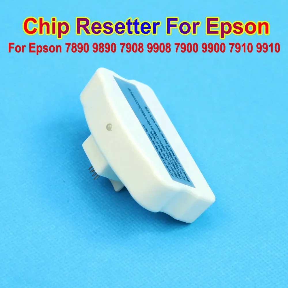 

Resetter For Epson 7890 9890 7908 9908 Maintenance Tank Chip Resetter 7890 Waste Ink Tank Chip Reset Printer Maintenance Box Kit