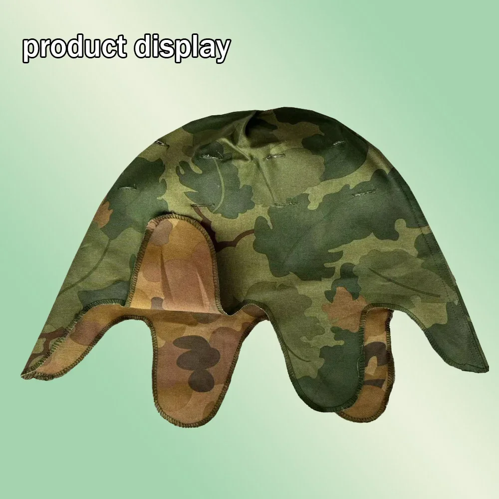 WWII WW2 M1 Helmet Hood Michelle Camouflage Casque Hood M1 Helmet Trim American Soldier Casque Dress Up