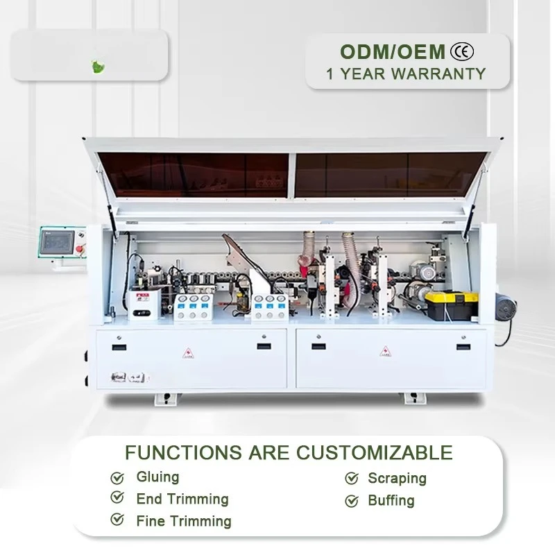 SOSN Woodworking Compact Edge Banding Machine Automatic Pvc Mdf Wood Cnc Edge Bander Machinery for Wood Based Panel Machine