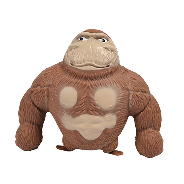 Big Giant Antistress Orangutan Fidget Toys Squishy Squeeze Toys Elastic Monkey Funny Gorilla Stress Relief Games Mini Kids Gift