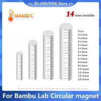 For Bambu Lab Circular magnet DIY Parts for 3D printer parts