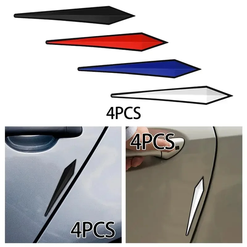 1/2/3/4Set 4pcs/Set Generic Car Anti Collision Strips Vehicles Auto Accessories Car Body