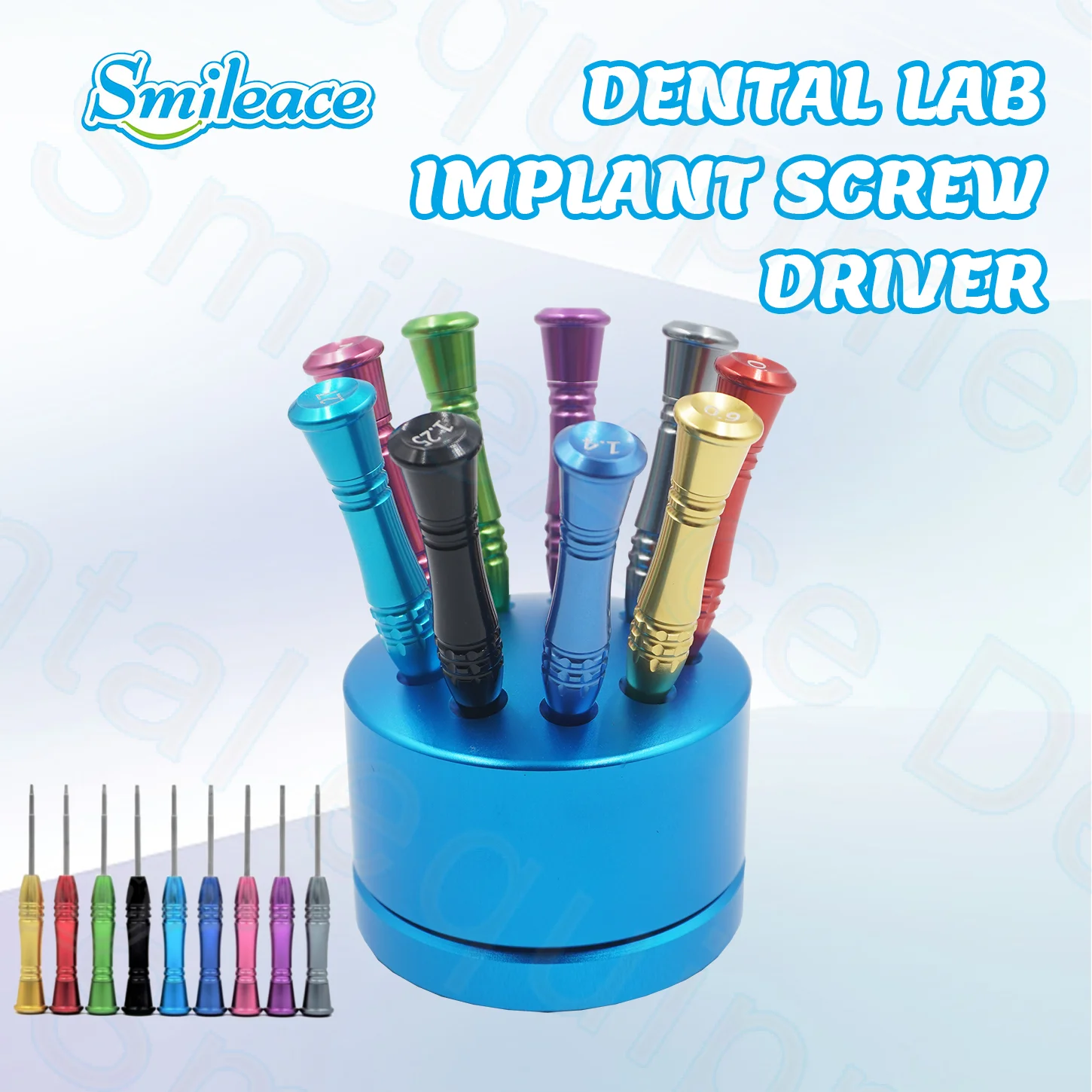 

A set High Quality Dental Lab Stainless Steel Implant Screw Driver Dentistry Tool Kit Micro Screwdriver Dentist Instrument