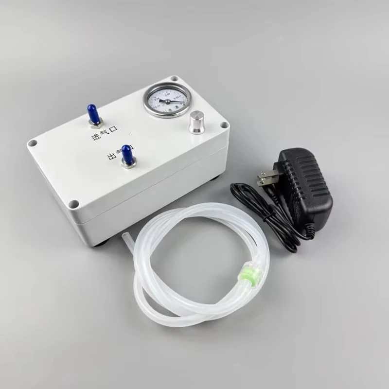 Dual Purpose Vacuum Pressure Pump Adjustable Flow AC 100-240V Lab Anti-Vibration Pad