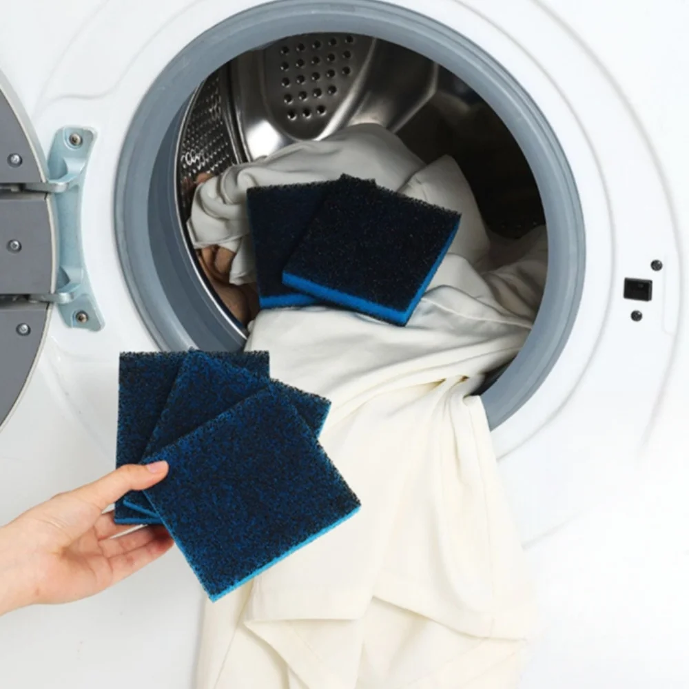 3PCS Washing Machine Hair Remover, Reusable Pet Hair Remover for Clothes Fabrics, Laundry Cleaning Tool