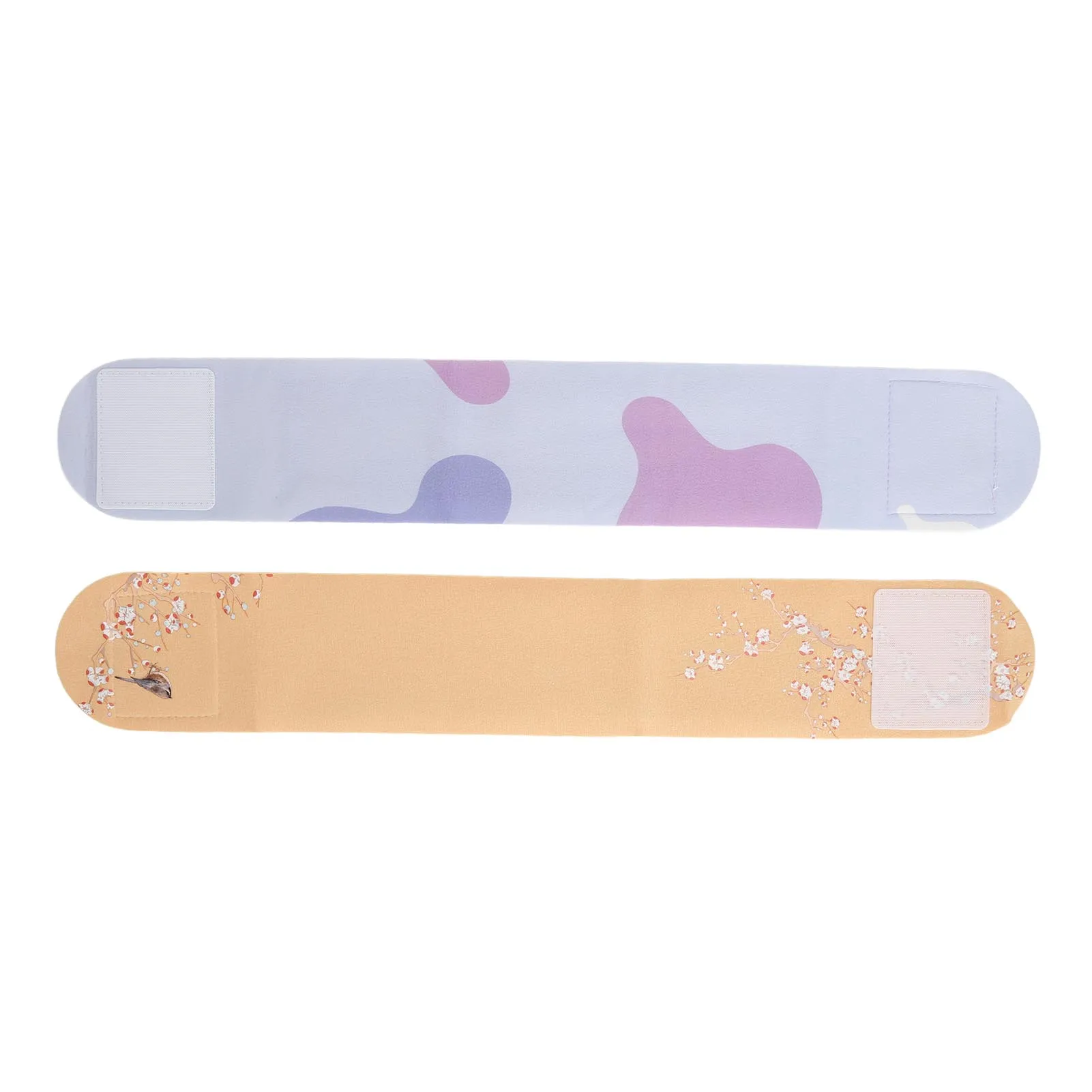 首のしわパッチ ジェルネックパッチ フェイクスエード 洗える アンチエイジング スムージングジェル ネックラップパッド 2個