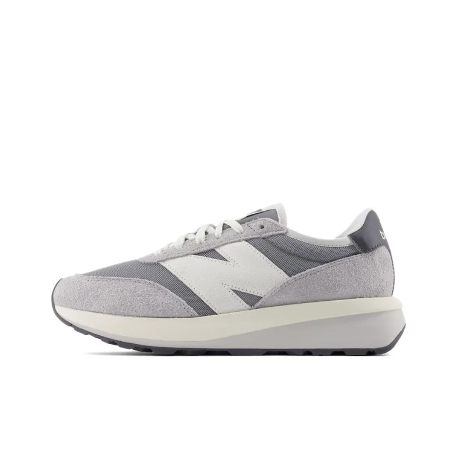 New Balance 370 Chaussures décontractées unisexes basses gris