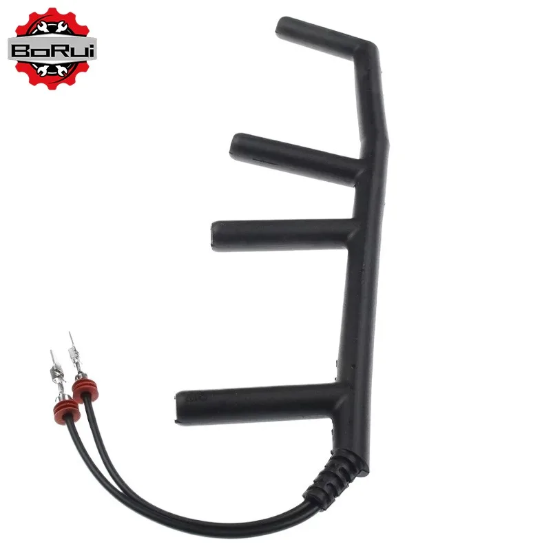 

028971766 Auto parts Black 2 Wire Glow Plug Wiring Harness for VW Golf Jetta Beetle TDI Passat 1997-2003 1.9L TDI L4 ALH