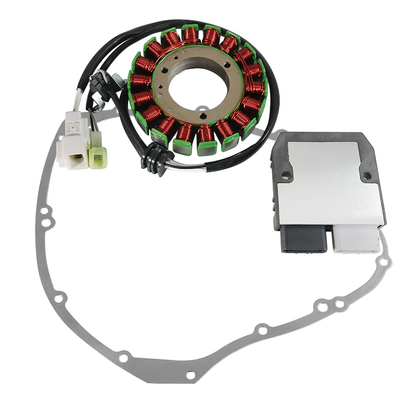 Passend für Yamaha XVS1300A XVS1300CT V-Star Classic Tourer Midnight Star Racer Bolt R-Spec Regulator Magneto Stator Coil Dichtungssatz – Detail 3