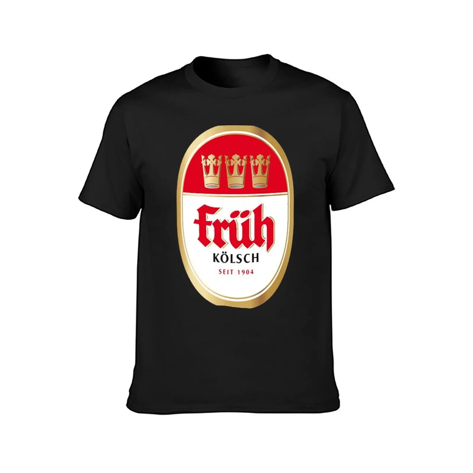 Früh K?lsch beer logo brewery local beer! T-Shirt customs oversized big and tall t shirts for men