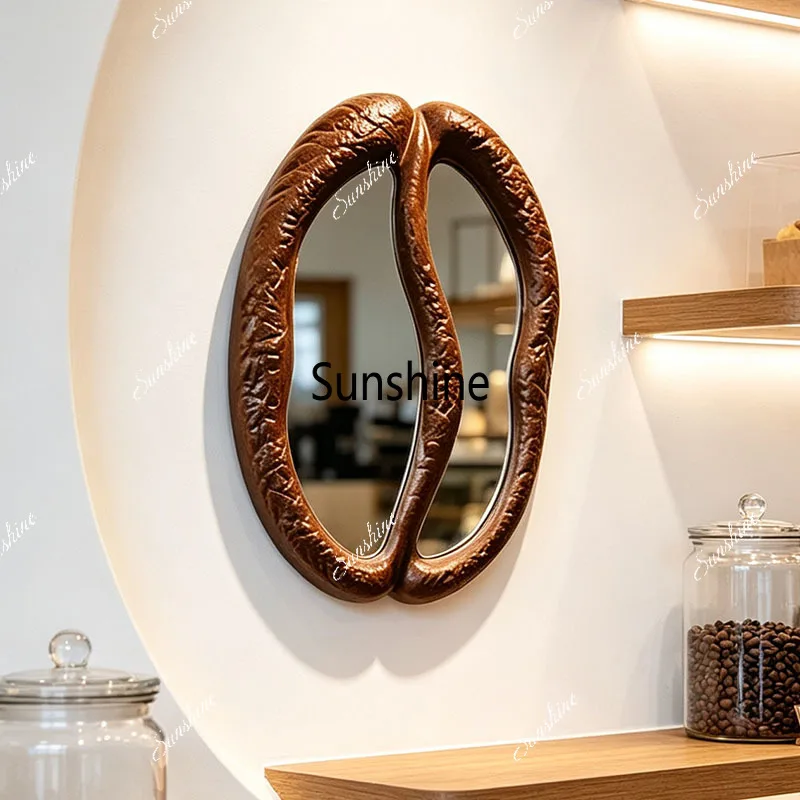 Niche shape decorative mirror dessert shop wall soft mirror
