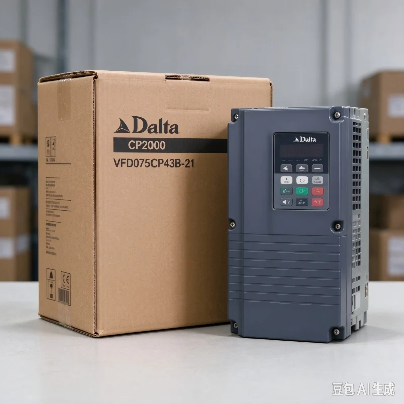 100% Original Delta VFD075CP43B-21 AC Motor Drive 7.5kW 380~460V 3Phase VFD CP2000 Series Frequency Converter In Stock