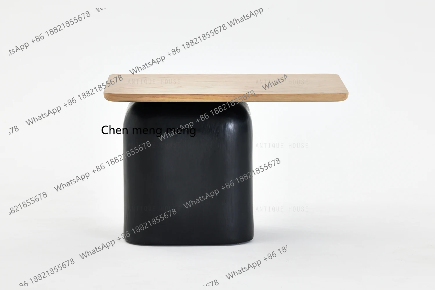 Minimal Modernism Oak Wooden Steel Table Furniture Modern Coffee Table Coffee Tables for Living Room Modern Home Furniture