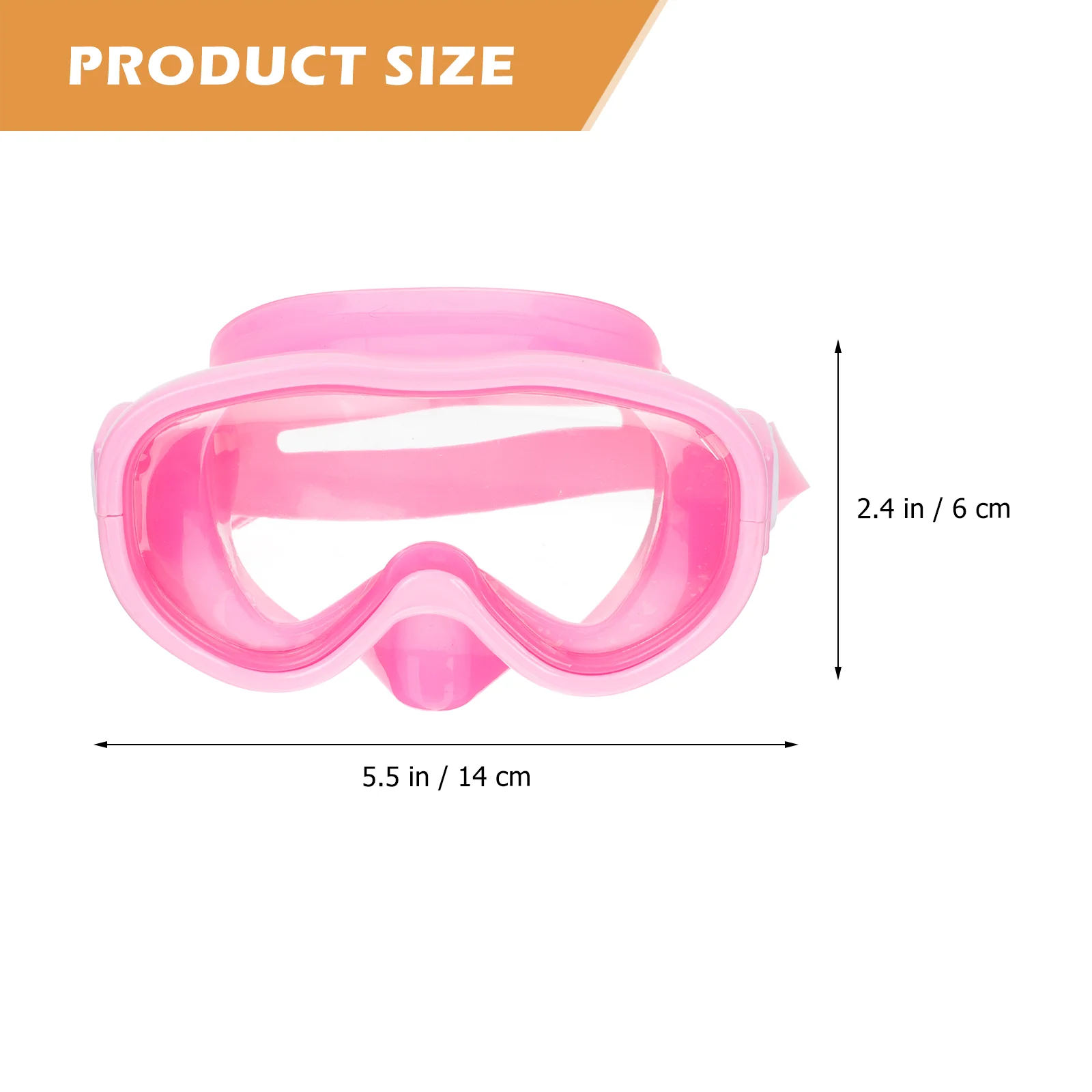 Anti-condens zwembril Snorkeluitrusting voor kinderen Duikmaskerset Duikaccessoires Premium ABS-siliconenmateriaal Mistbestendig