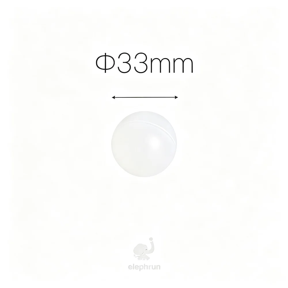 33mm Polypropylene (PP) Hollow Plastic Balls Precision Sphere