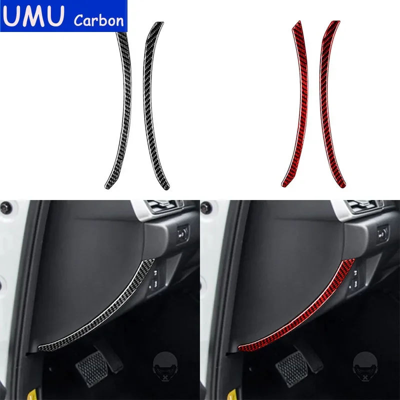 

For Honda Accord 2018 2019 2020 2021 Carbon Fiber Car Co-pilot Panel Cover Trim Interior Accessories Car Styling Decoration