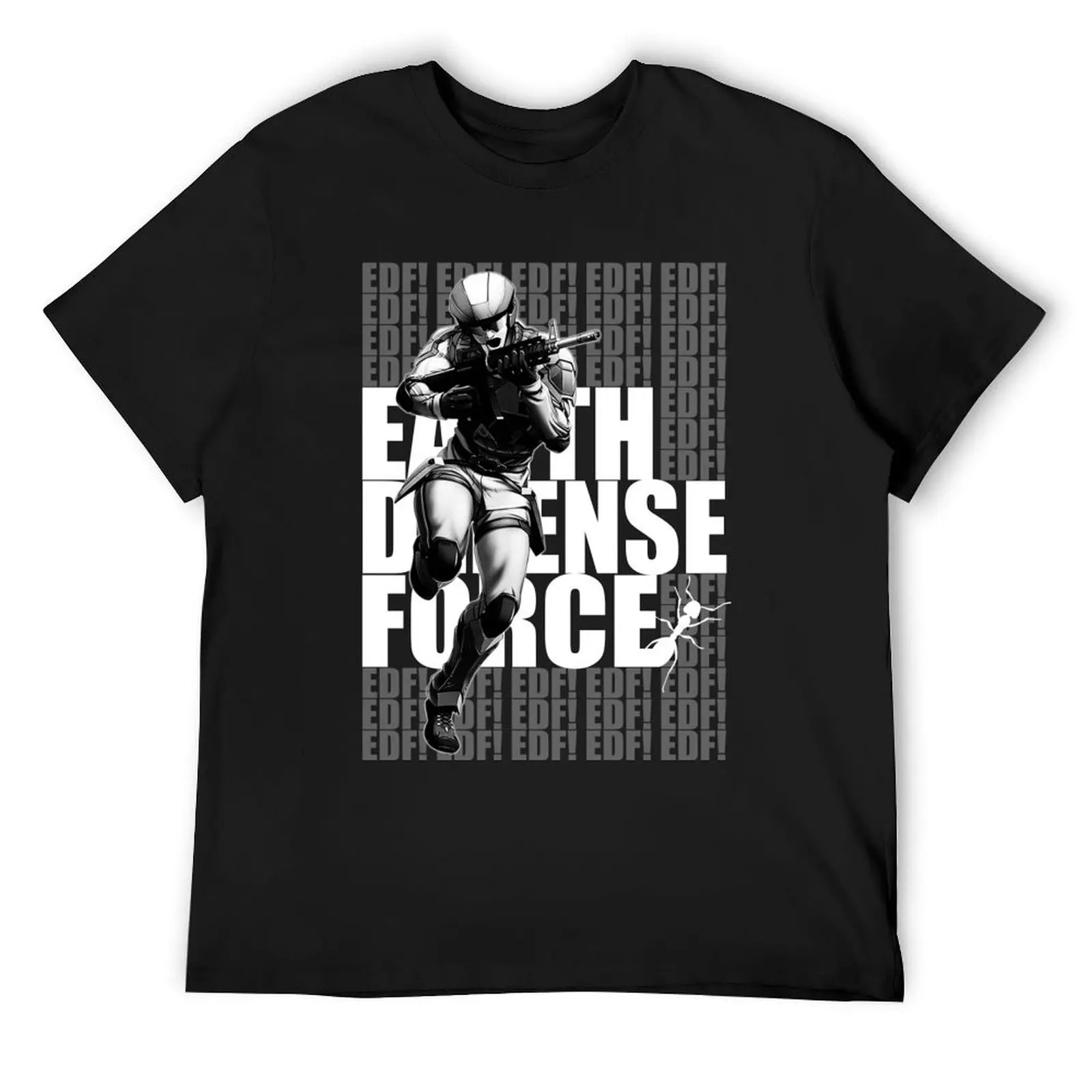 Earth Defense Force (EDF!) - Ranger Infantery Storm 1 T-Shirt Aesthetic clothing cotton graphic tees slim fit t shirts for men