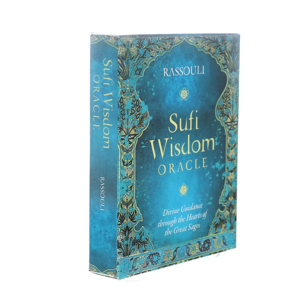 

Карты Оракула Мудрости Суфи 44, Таро, английское видение, гадание, издание, колода, настольные игры