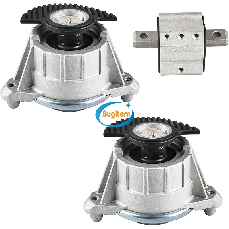 

3PCS Engine Motor Transmission Mount 2042400917 2042404317 2122400418 For Mercedes-Benz C230 C250 C300 C350 E350 E400 2008-2017