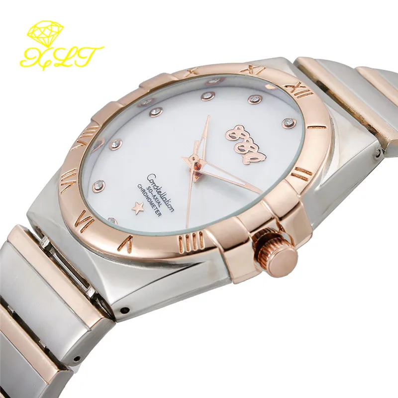 2021 New Student Watch Ladies Steel Band Quartz Watch Fashion Trend Watch