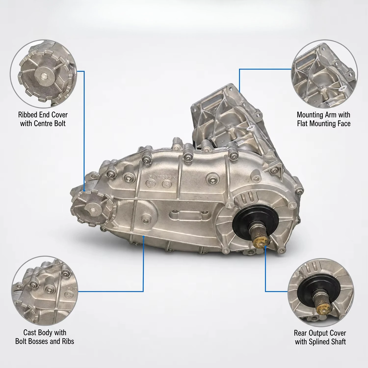 For Porsche Cayenne VW Touareg 3.6L 0C8 PL72T AWD Transfer Case Assembly 95834102020 9583410202X 95834102021 9583410203X