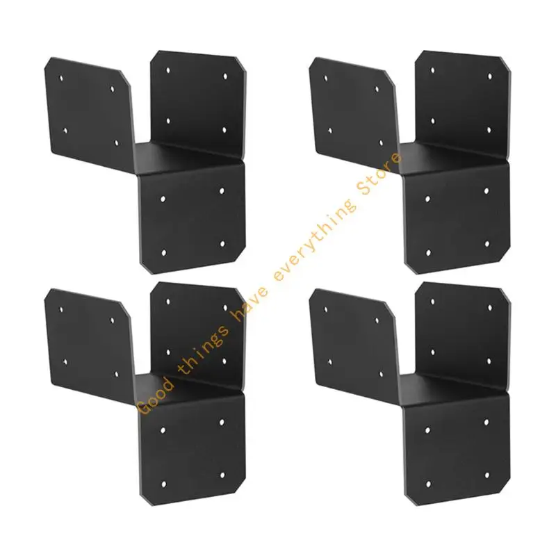 Balkenbügel Deck Geländer versteckte Stecker Hartbeträge Klammern Holzarbeiten Strahlstütze für Pergolas Handläufe 55kf