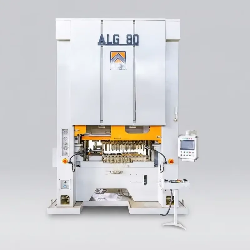 ALG 630 Ton Closed Door H-Frame Single Crank Power Press Heavy Gauge Plate Forming
